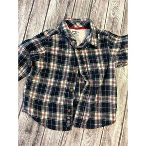 Boys‎ Oshkosh flannel size 18 months long sleeve